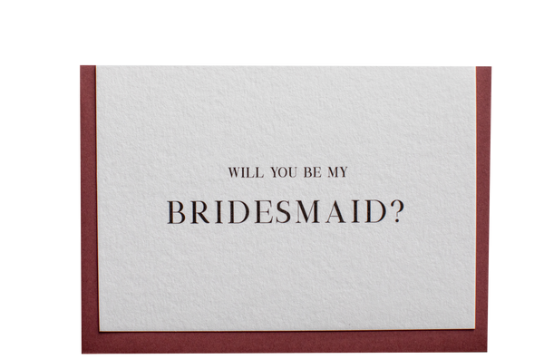 Bridesmaid