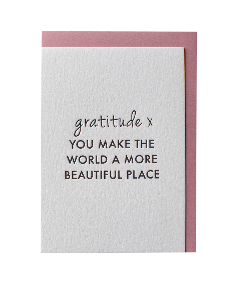 Gratitude