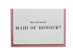 Maid of honour