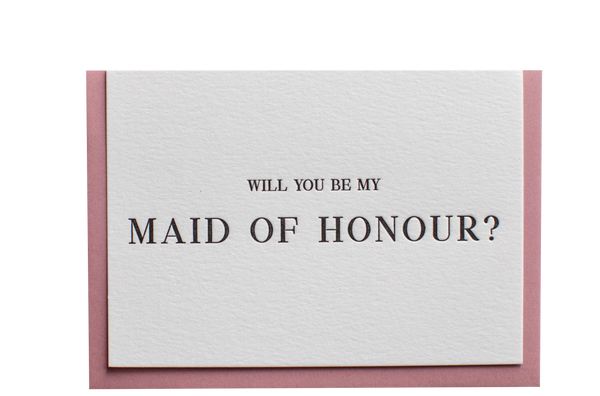 Maid of honour