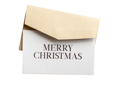 Merry Christmas // Petite Card