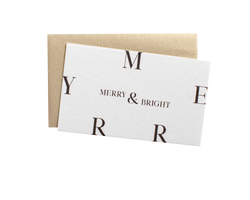 Merry & Bright // Petite Card