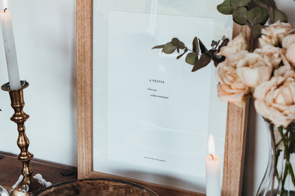 "A Prayer" Print