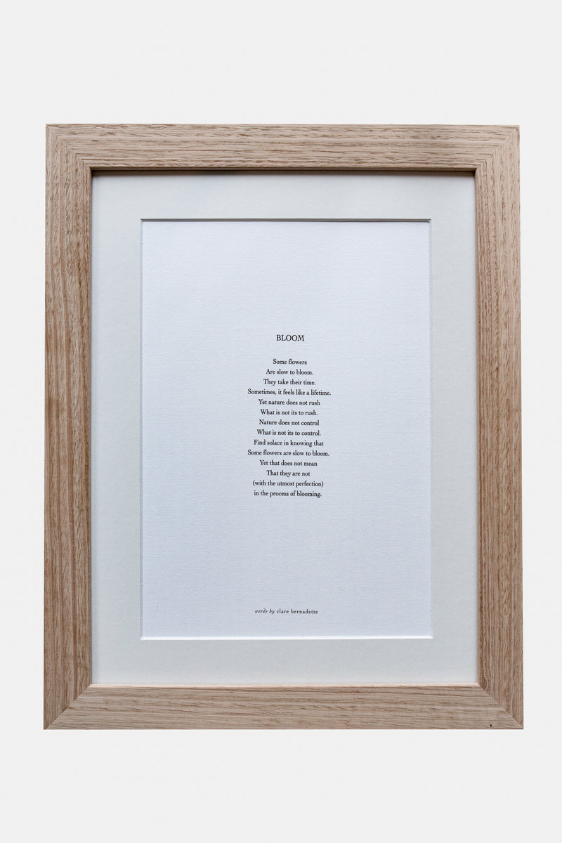 "Bloom" Print