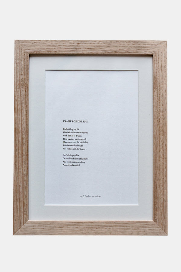 "Frames of Dreams" Print