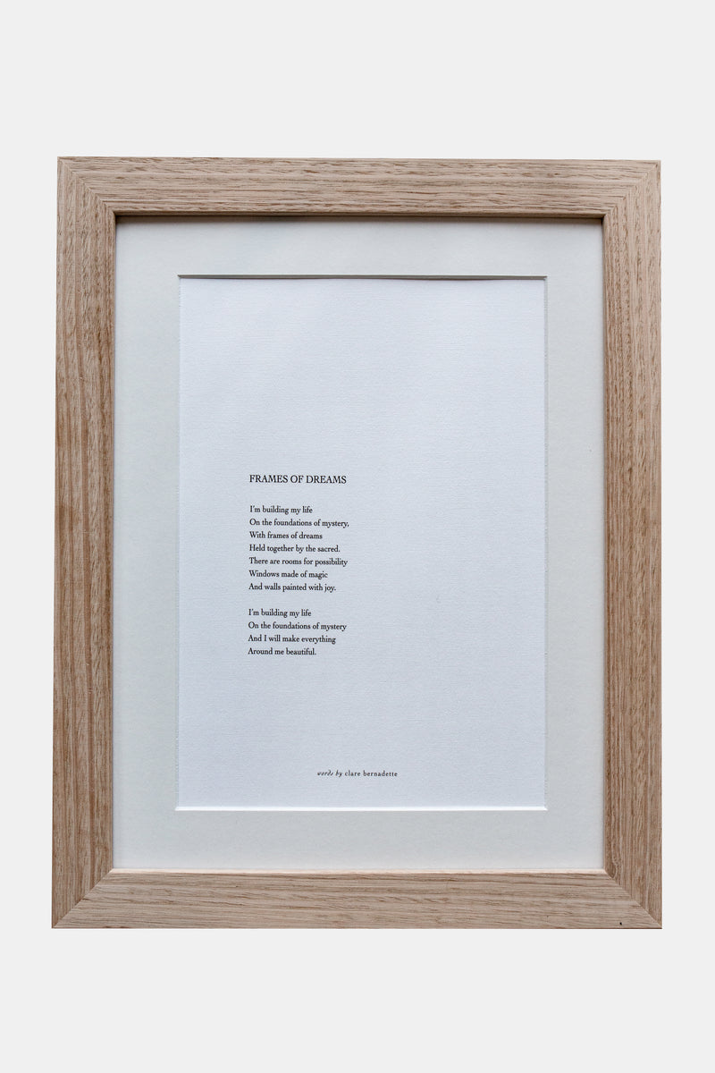 "Frames of Dreams" Print