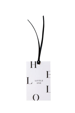Hello little one // Gift Tag