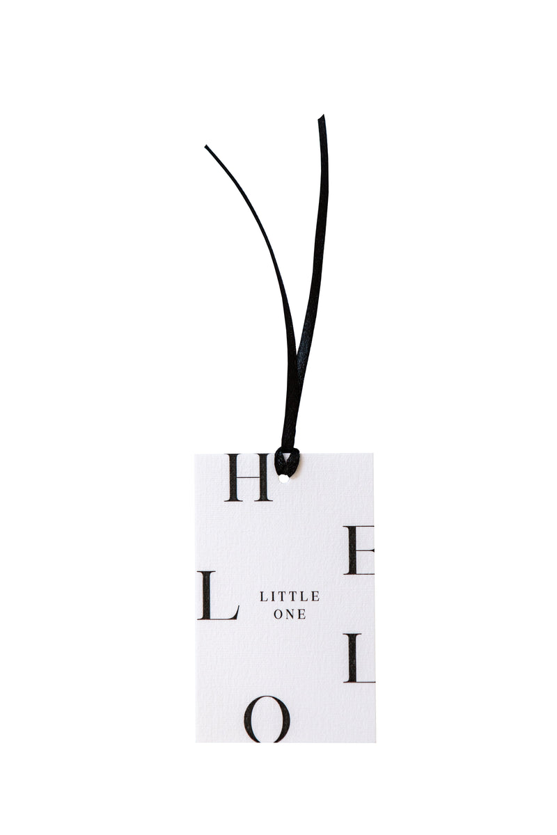 Hello little one // Gift Tag