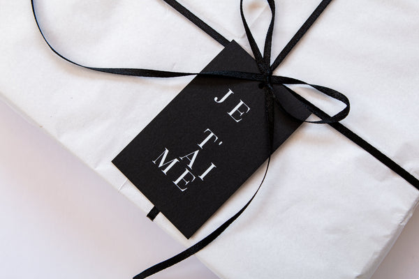 Je t'aime // Gift Tag
