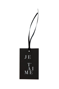 Je t'aime // Gift Tag