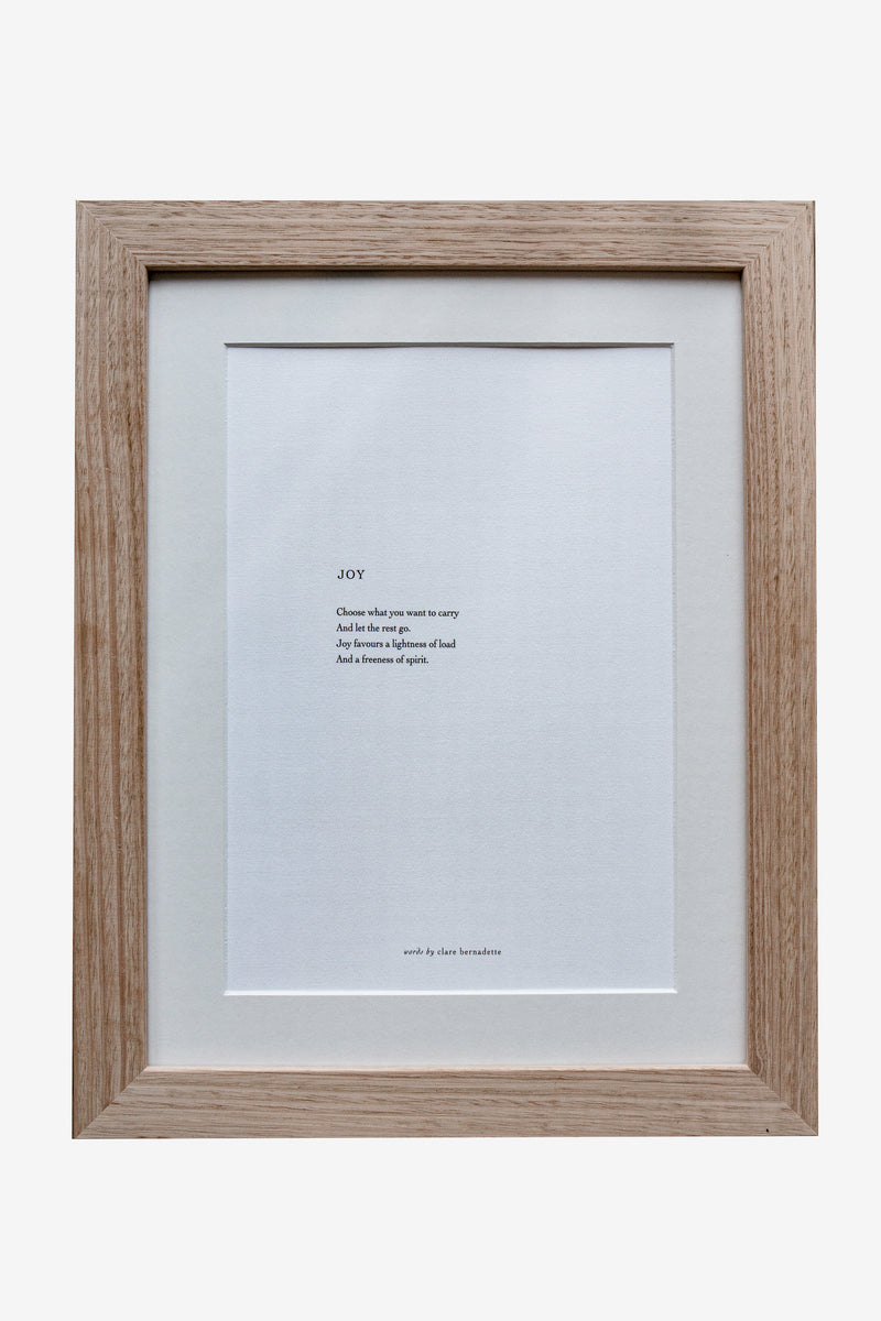 "Joy" Print