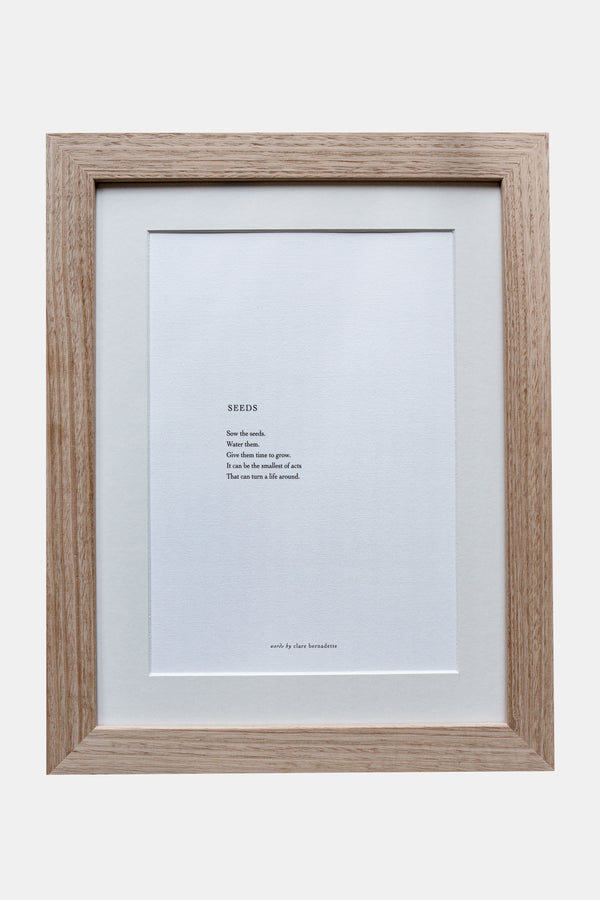 "Seeds" Print